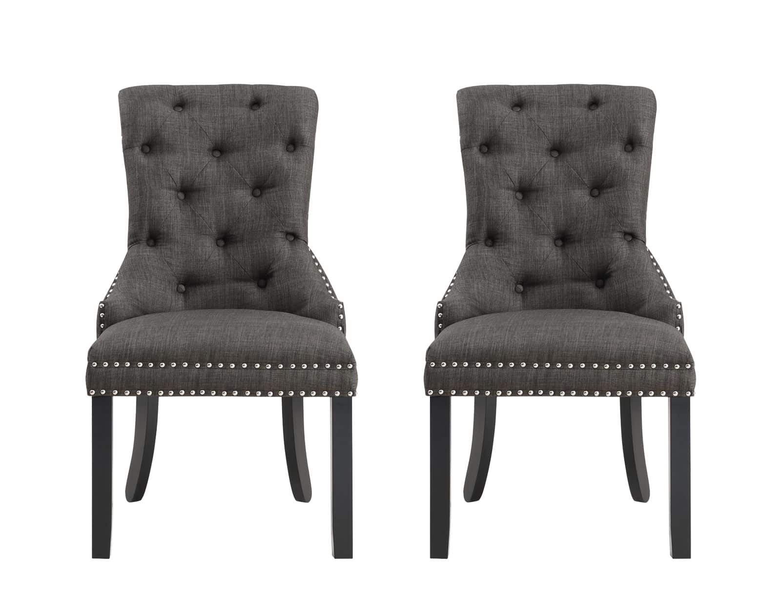 Beth Tufted Dining Chair Set of 2 Boraam Industries