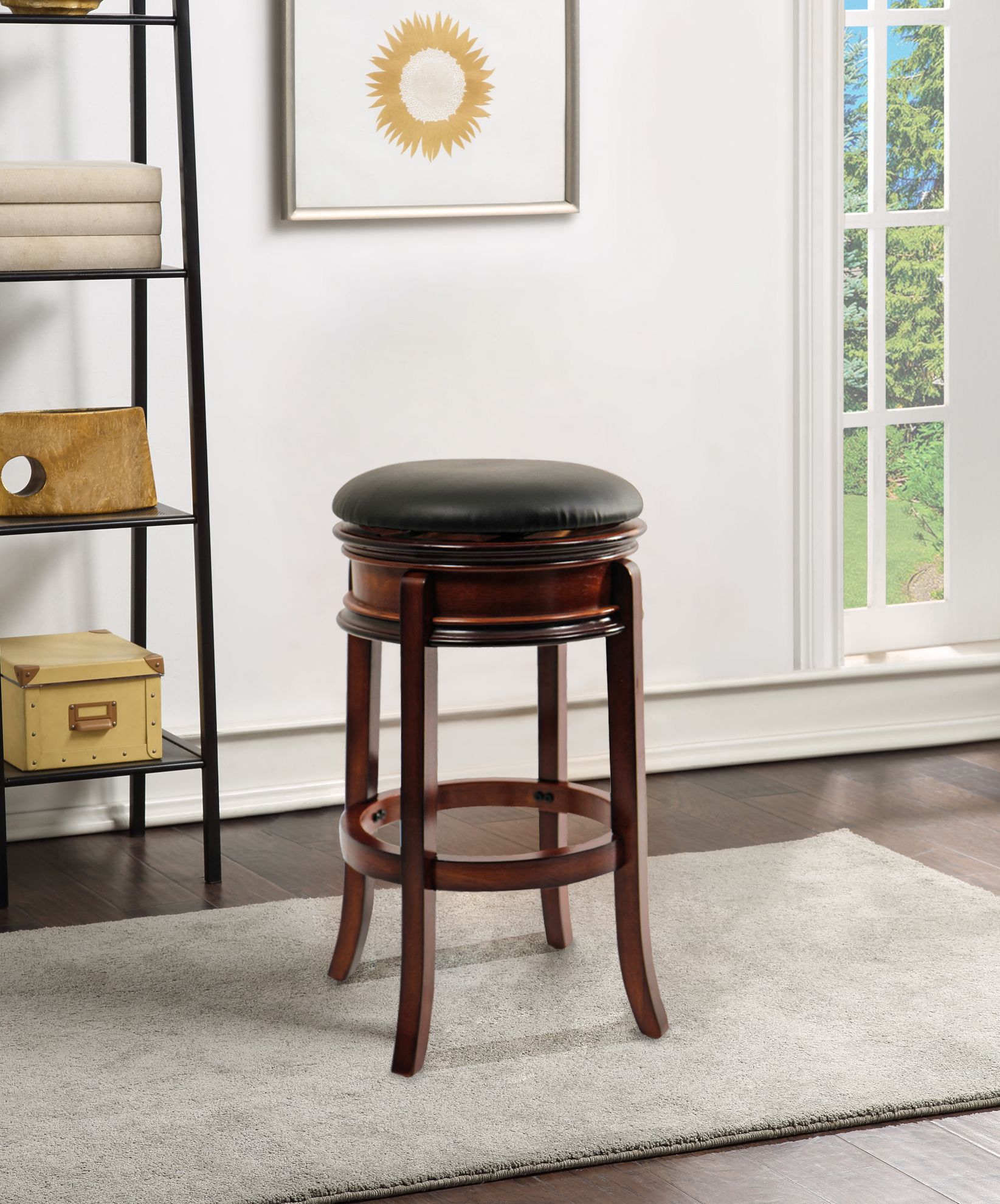 Magellan Backless Swivel Stool Boraam Industries