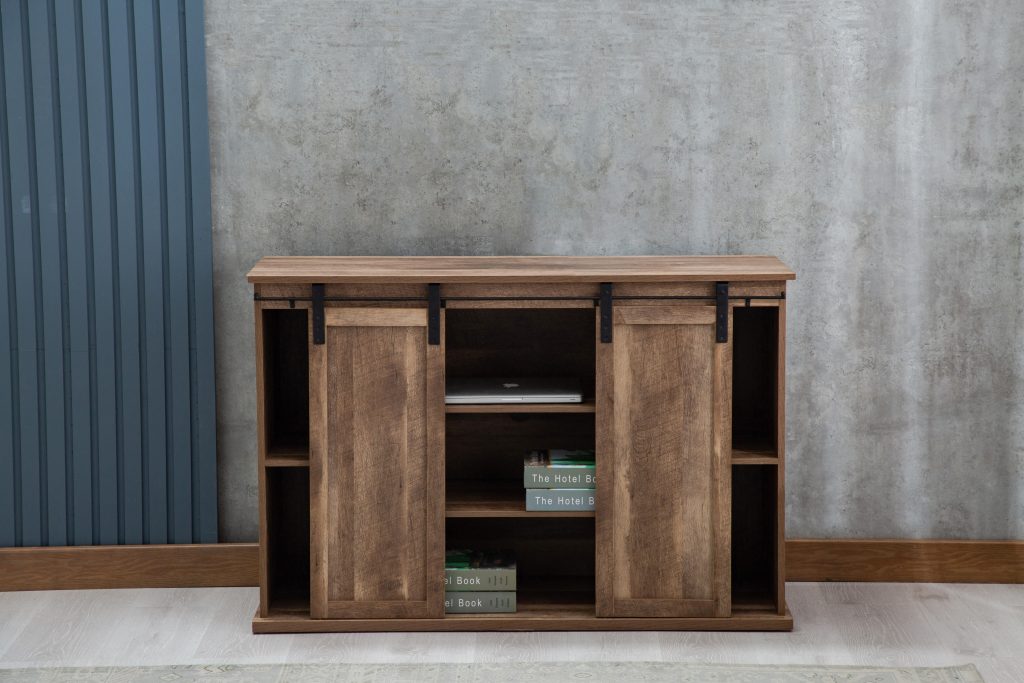 Weston Sliding Barn Door Media Boraam Industries