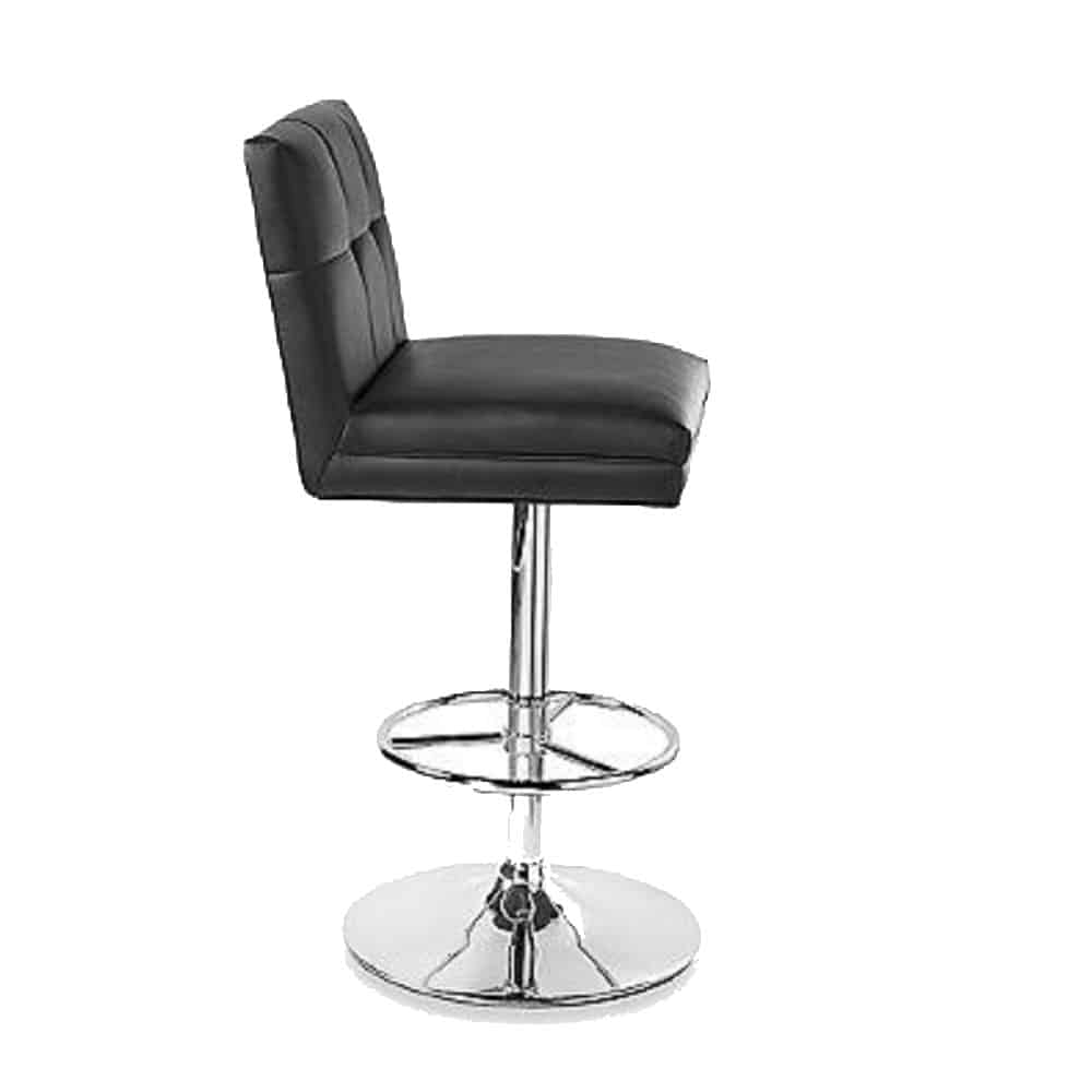 Sloan Adjustable Faux Leather Swivel Bar Stools Set of 2 Boraam