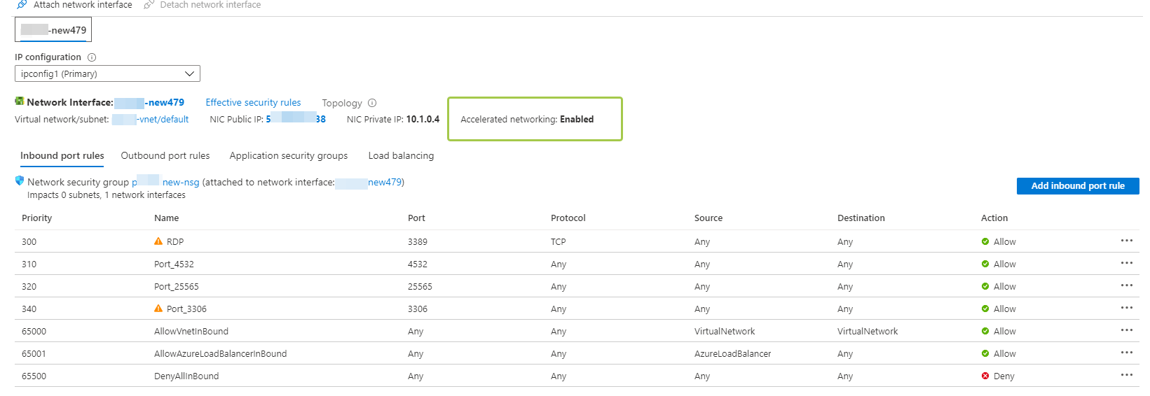 Azure VM Üzerinde Accelerated Networking Nasıl Aktif