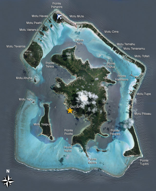 Bora Bora Op De Kaartech Borabora.se Din reseguide till paradiset som är Bora Bora