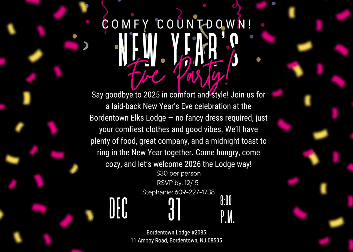 The Official  Site for The Bordentown Elks Lodge 2085