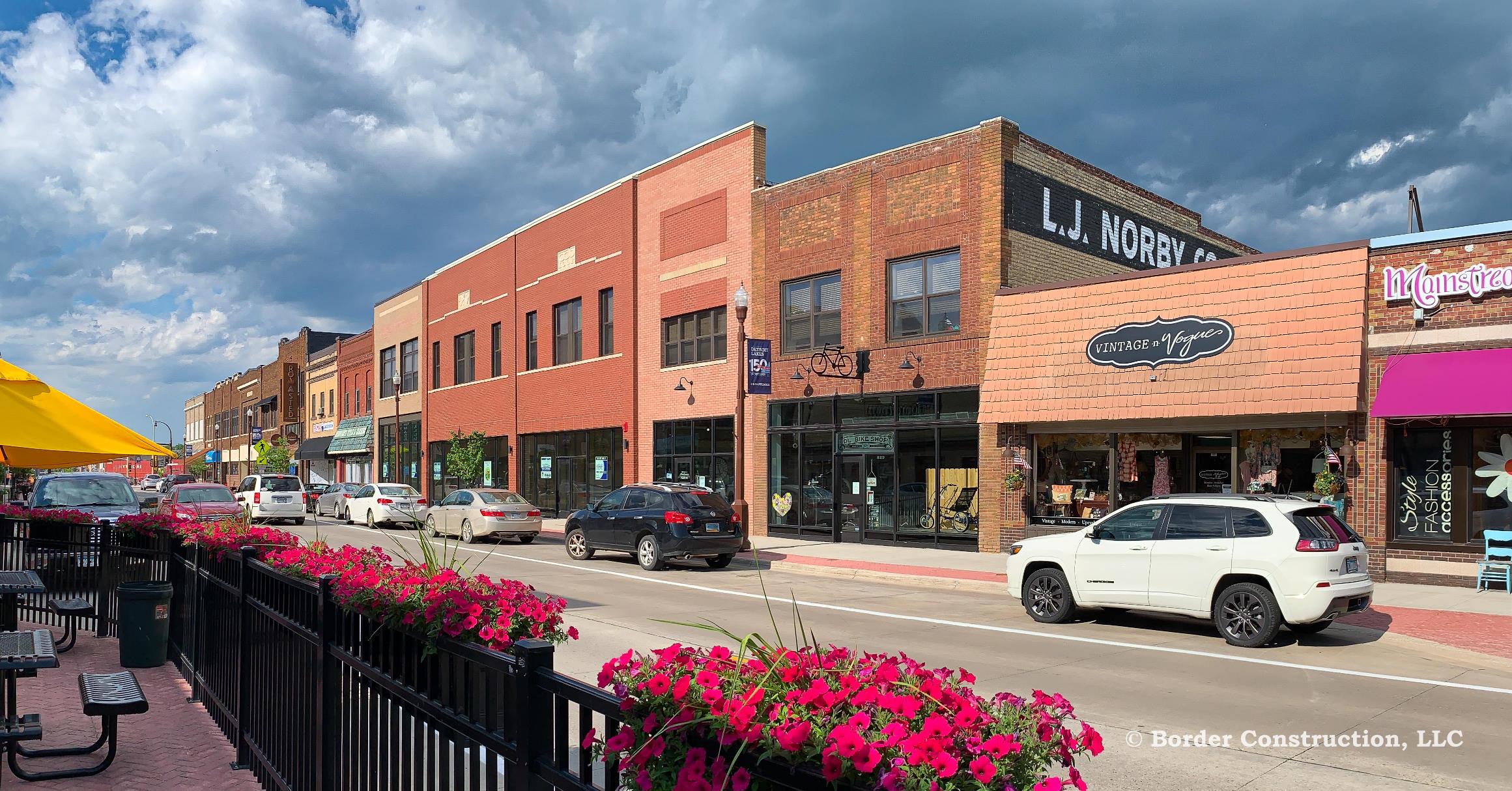 Norby Flats Border Construction