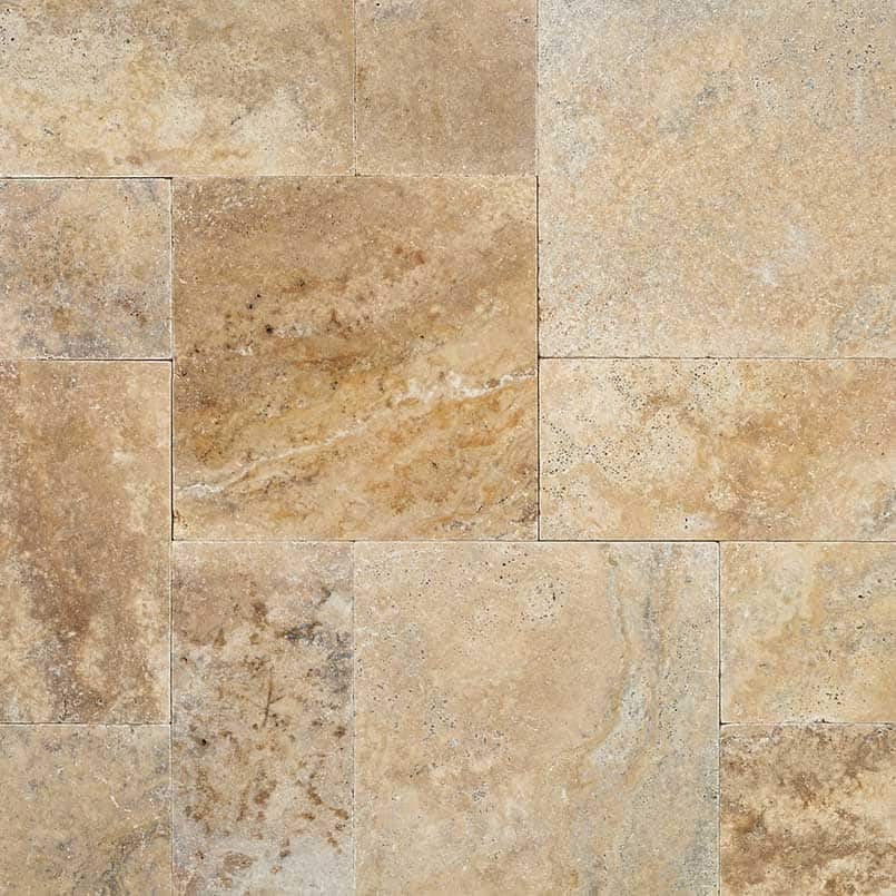 Travertine Pavers Borders & Beyond Landscaping