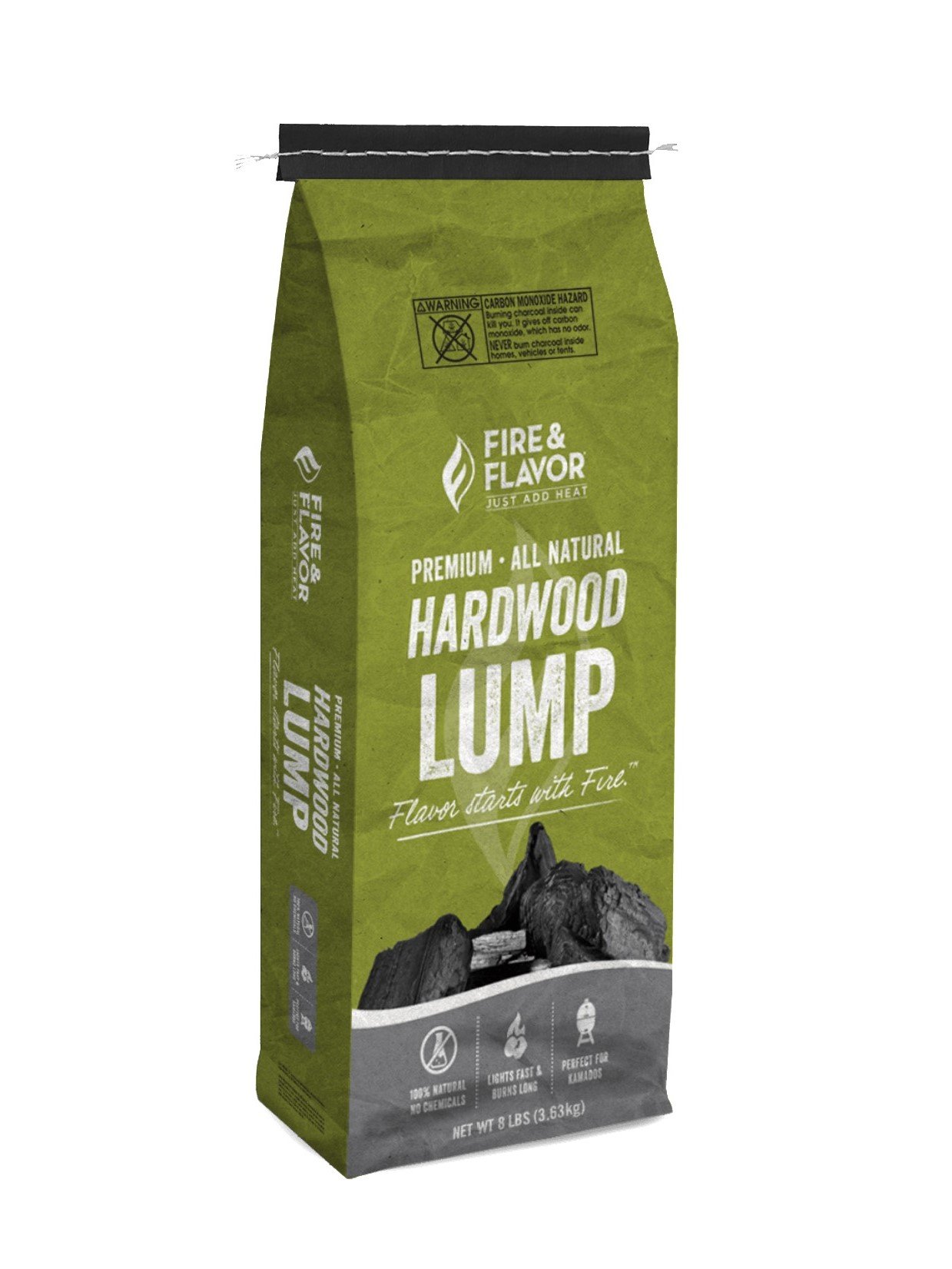 Hardwood Lump Charcoal (8 lb bag)