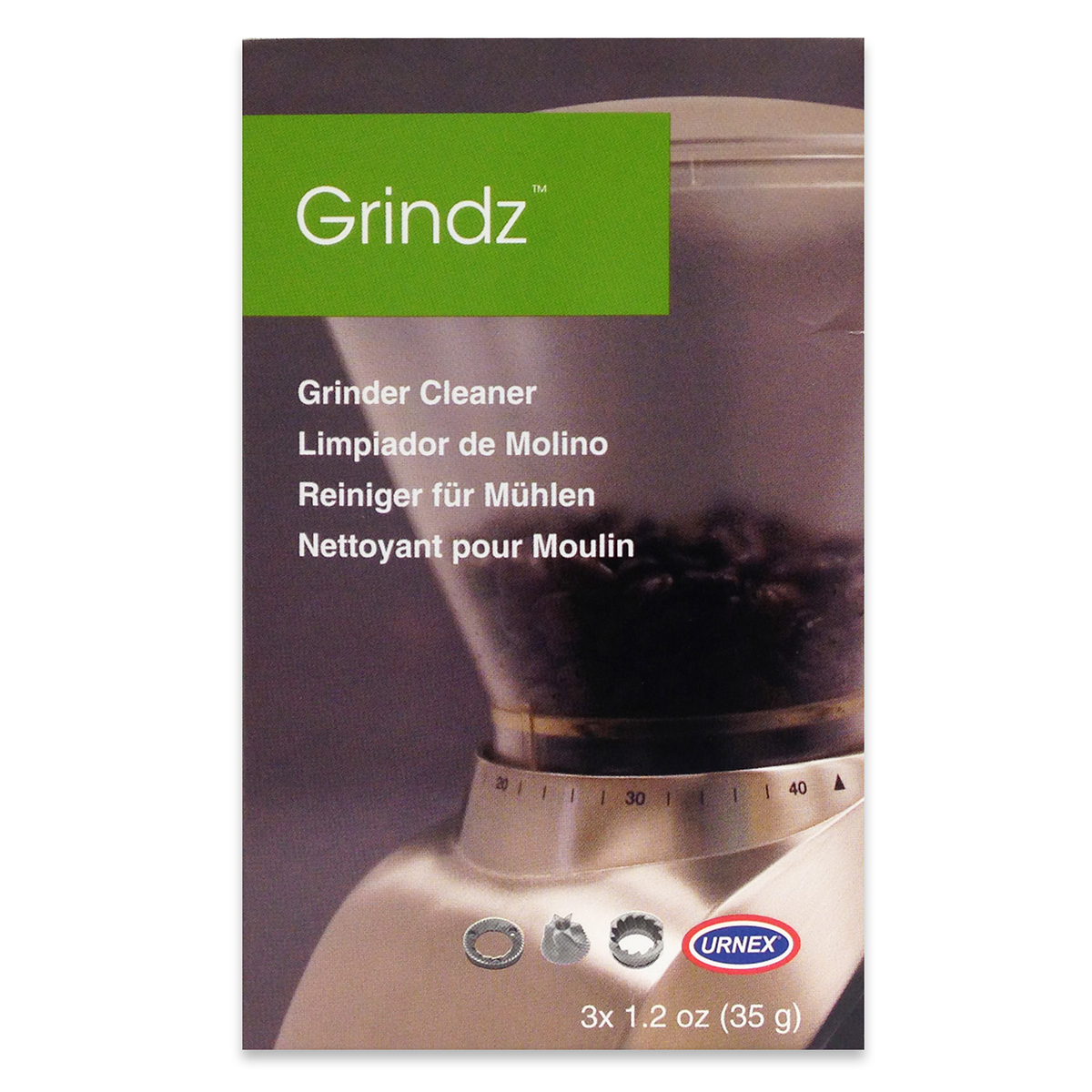 Urnex Grindz Cofffee Grinder Cleaner from 1st in Coffee