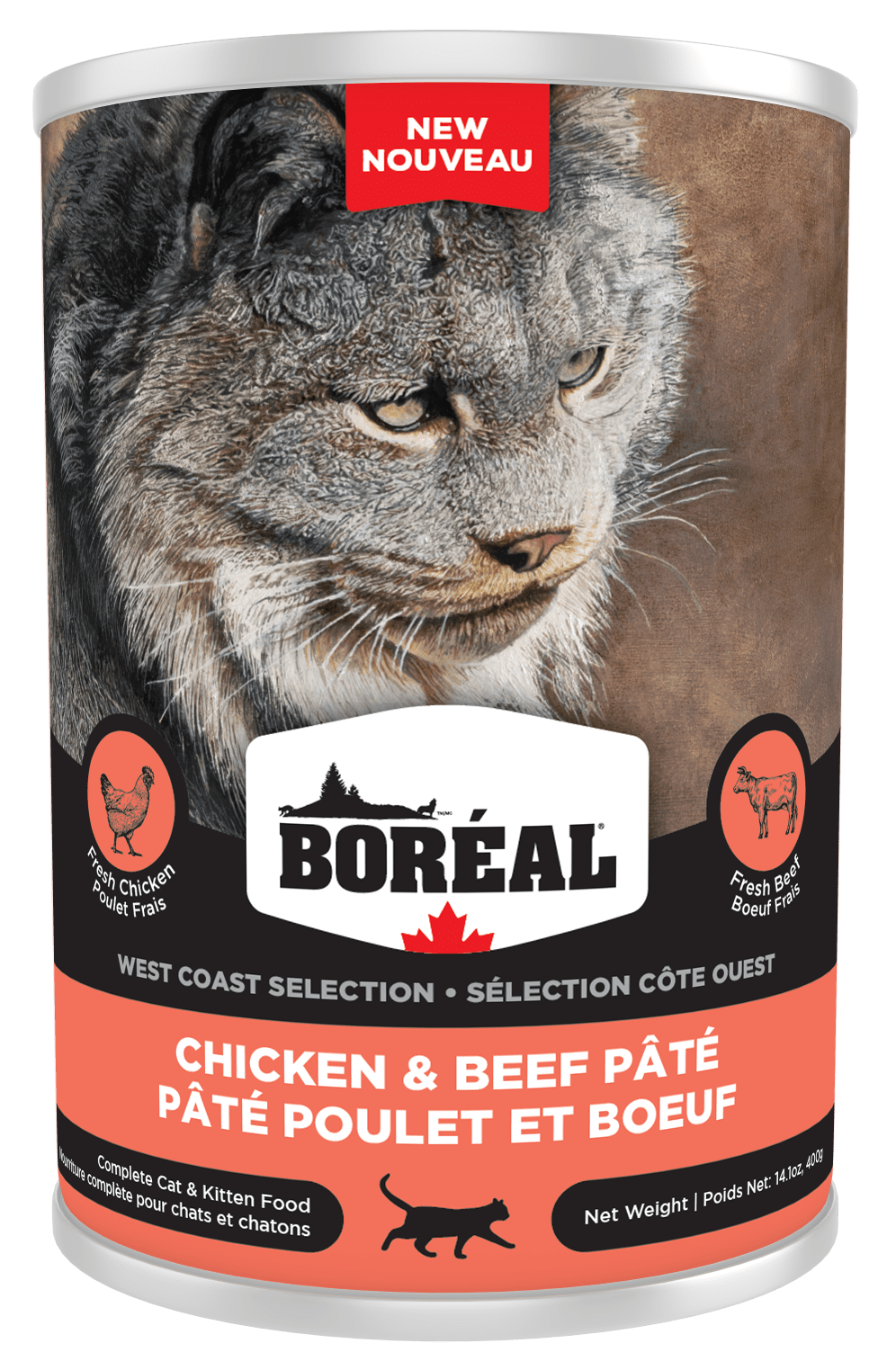 Boreal Boreal Cat Foods Healthy Nutrition Canadian Ingredients