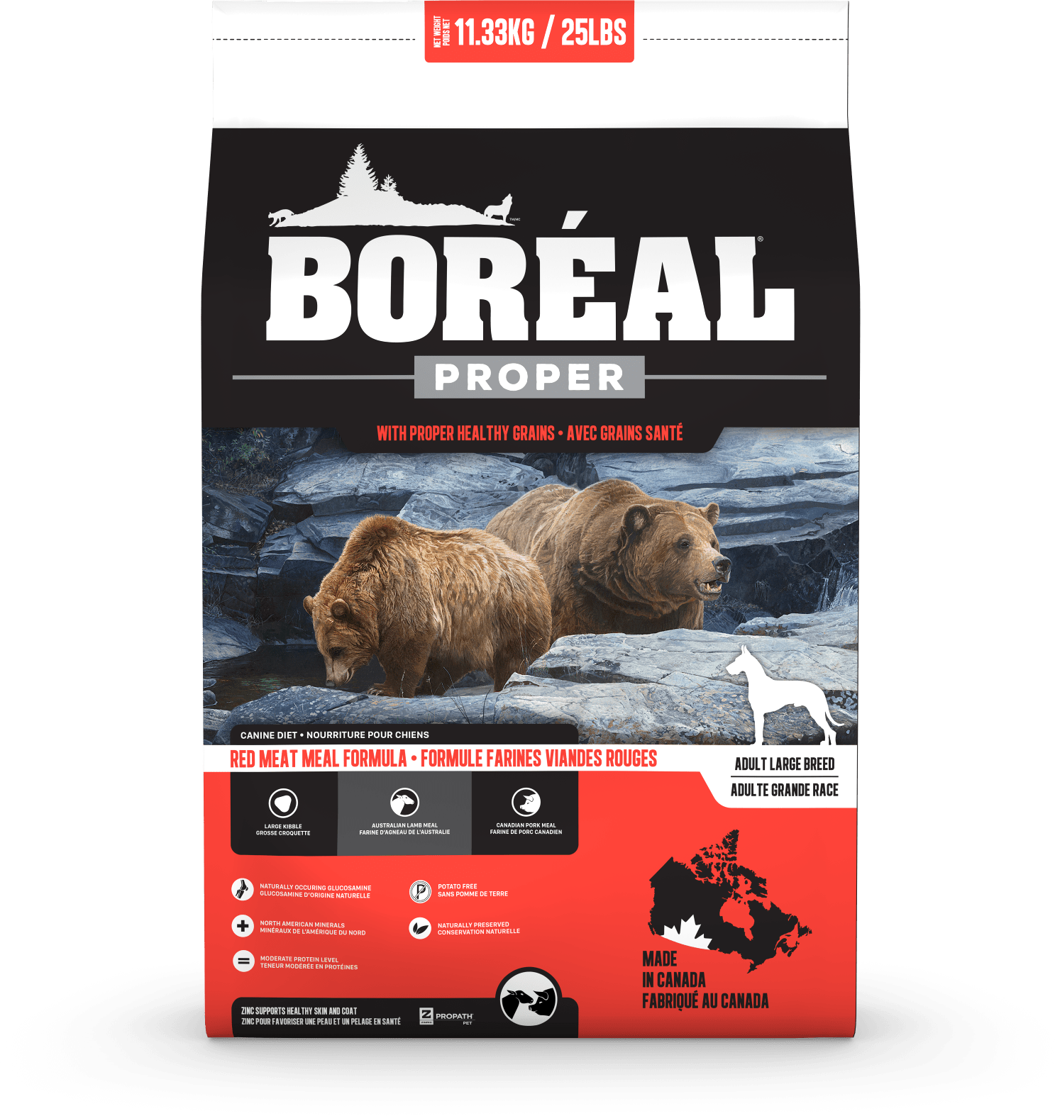 Boreal Proper Large Breed Red Meat