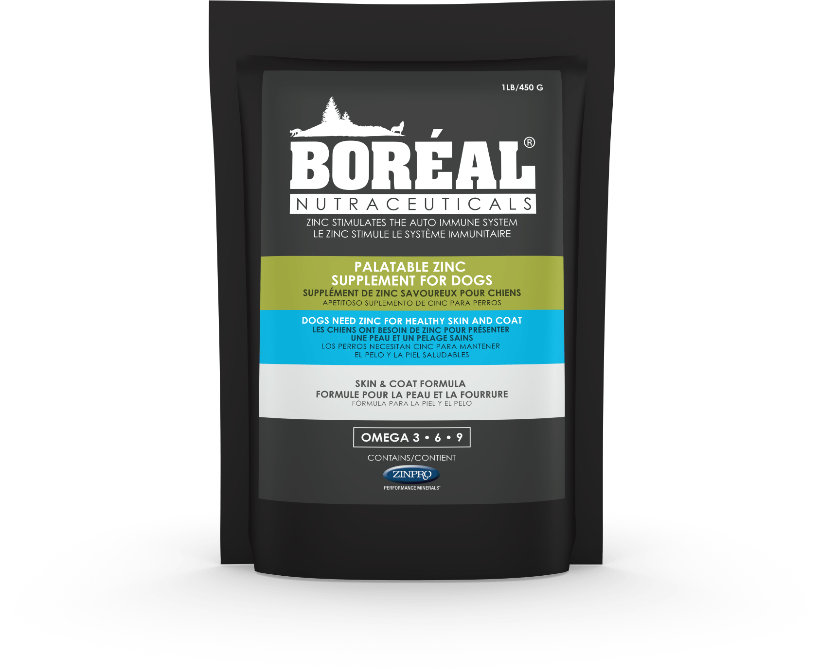 Boreal PALATABLE ZINC SUPPLEMENT FOR DOGS