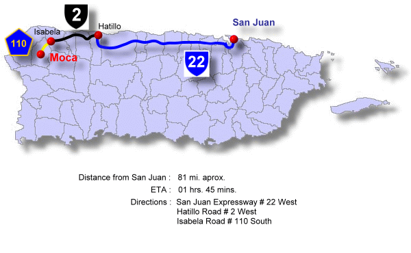 Moca Puerto Rico Map Moca, Puerto Rico – The Mundillo Lace Capital | Boricuaonline.com