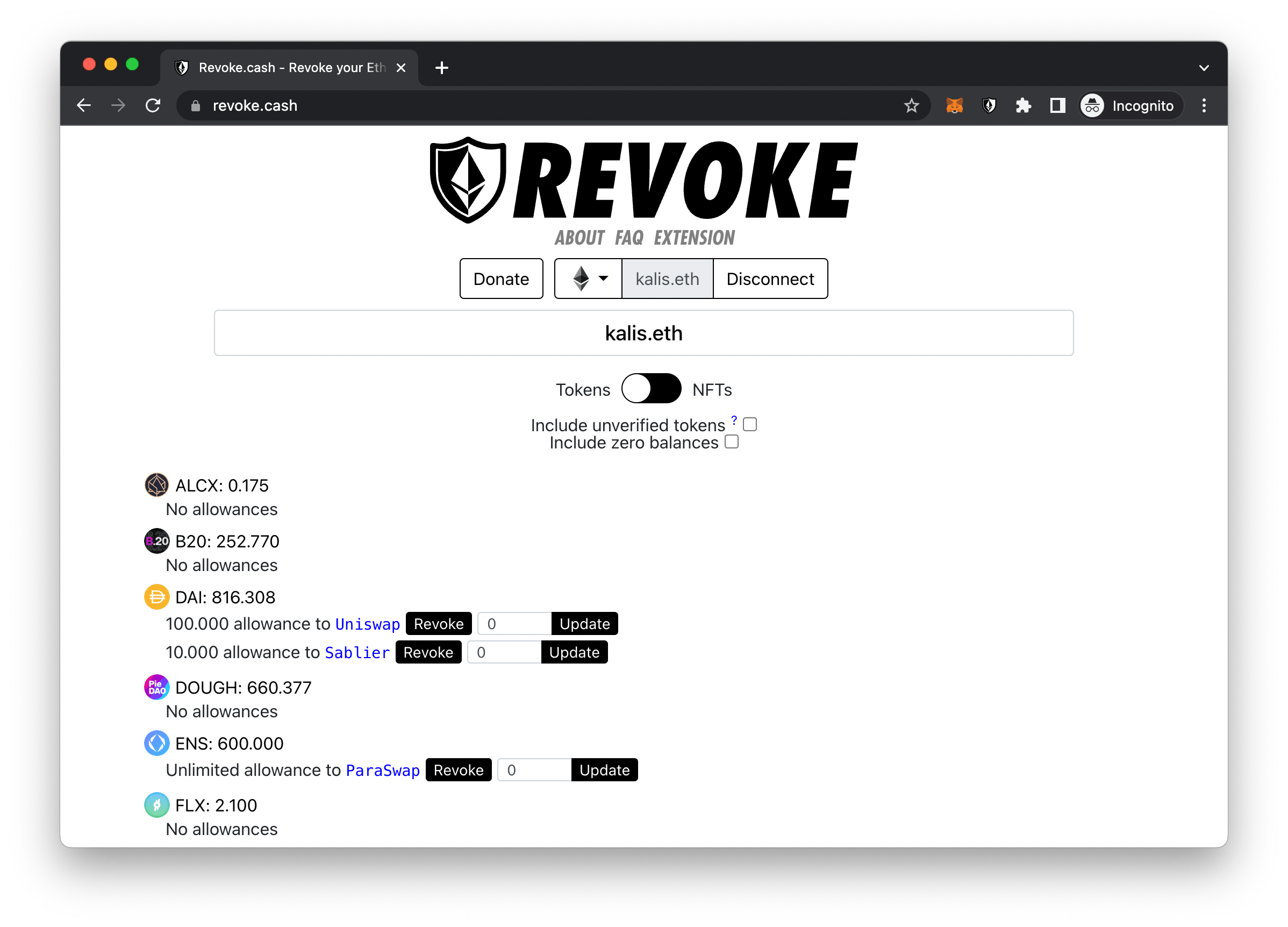 How To Revoke Your Allowances Boring Security