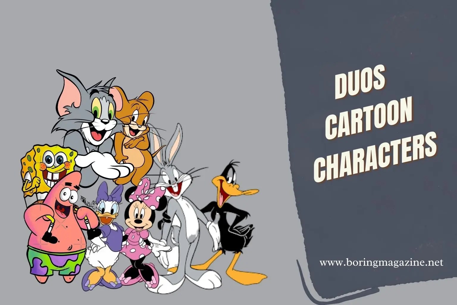 Iconic Cartoon Duos With Their Fun Facts, Ranked