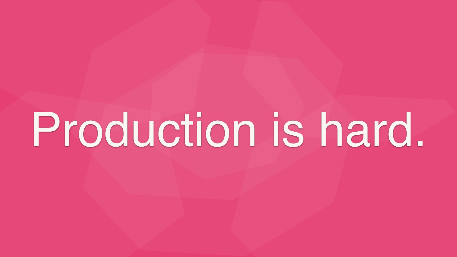 Choose Boring Technology