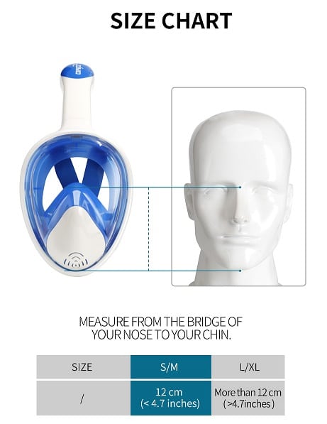Panoramic Full Face Snorkel Mask – Borkut