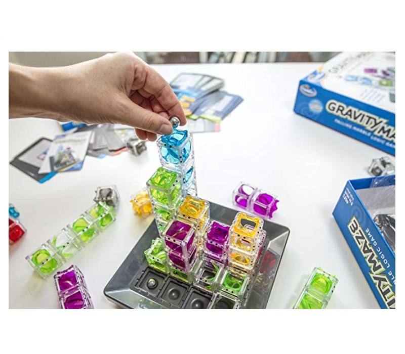 ThinkFun Gravity Maze Review Marble Run Logic Game
