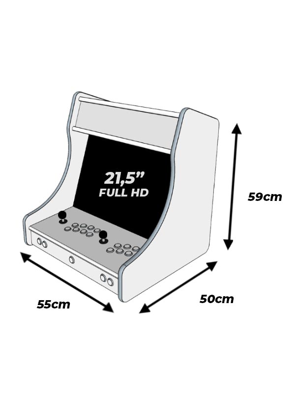 Bartop Arcade Dimensions Matttroy