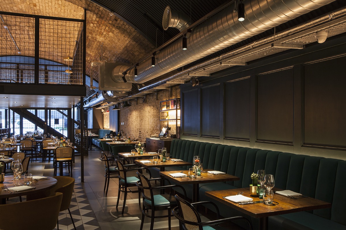 Cinnamon Kitchen, Battersea Power Station Borne Interiors