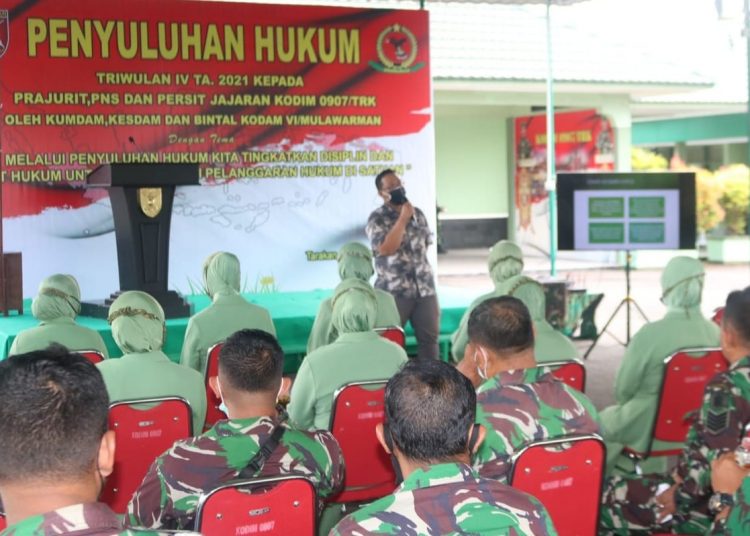 KUMDAM VI/MLW GELAR PENYULUHAN HUKUM DI TARAKAN - Borneo Update