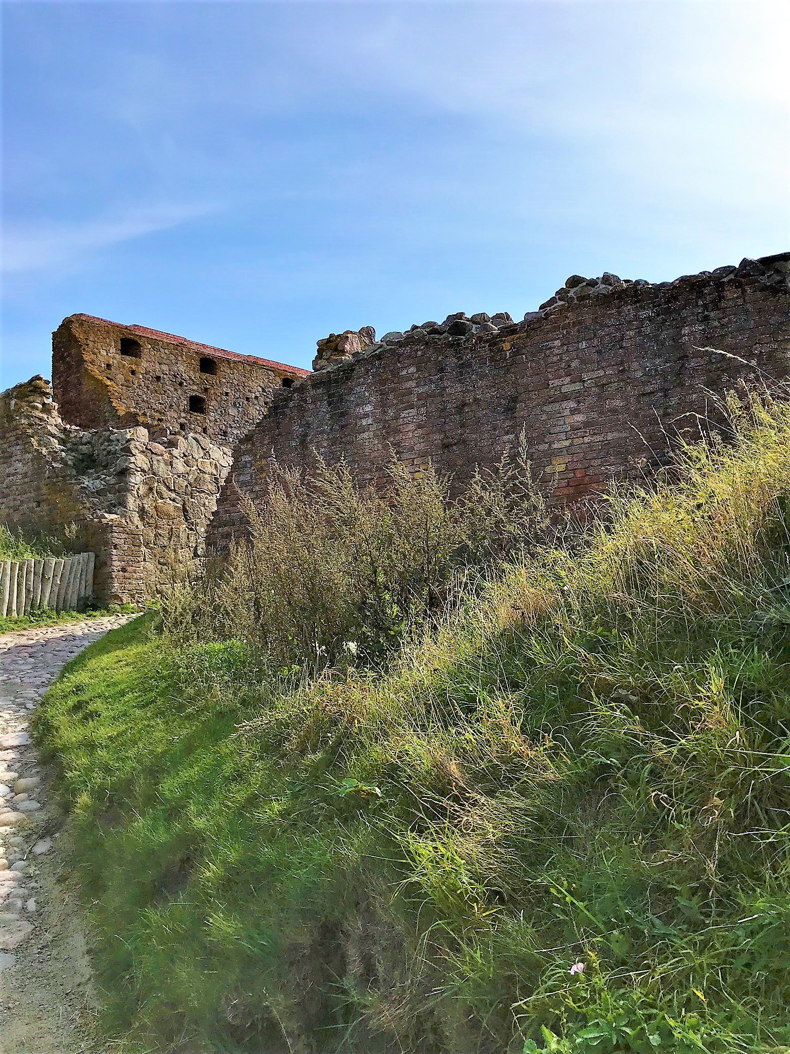 Hammershus Slotsruin året rundt et udpluk af billeder