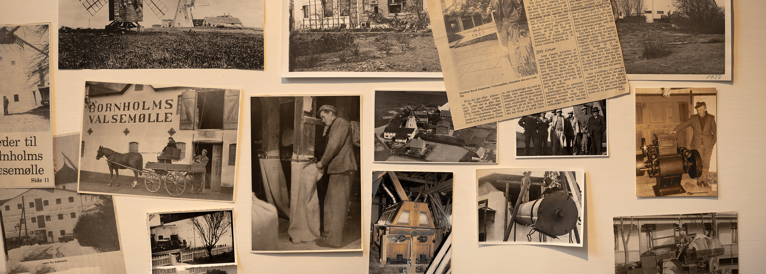 Bornholms Valsemølle Møllens historie og mølleriet