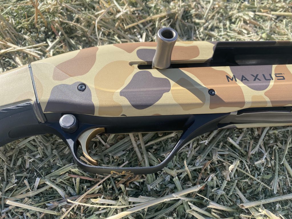 Field Test Browning Maxus II Vintage Tan & Boss Shotshells