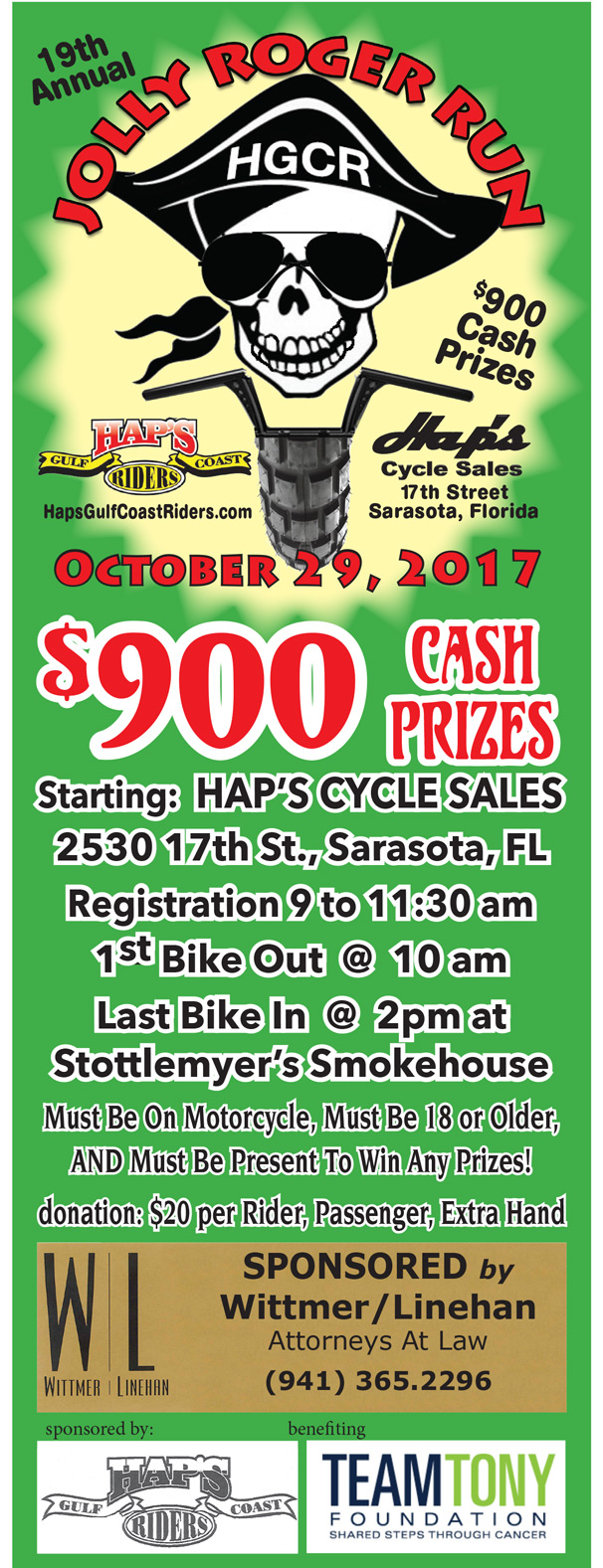 Jolly Roger 19th Annual Poker Run Born To Ride Motorcycle Magazine