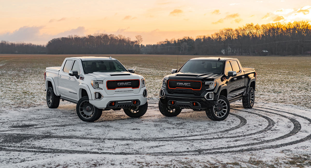 First HarleyDavidson Edition GMC Pickup in History Introduced Born