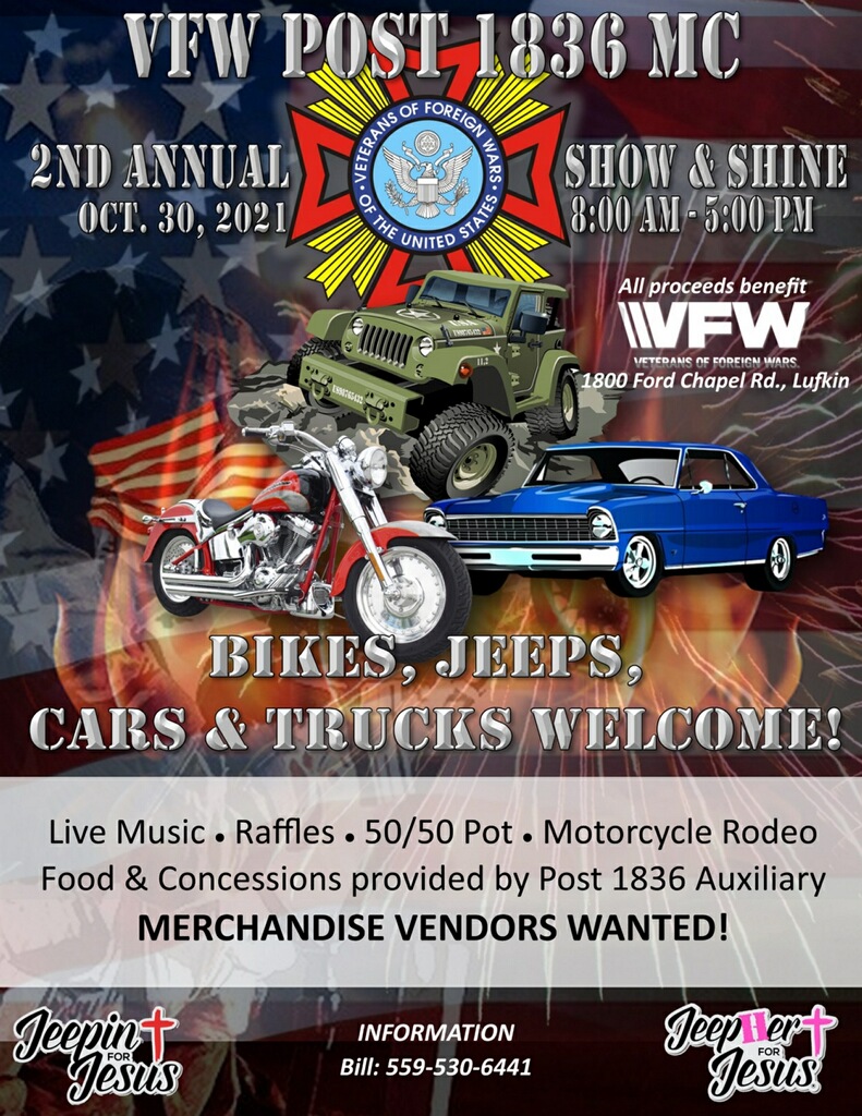 2nd Annual Motorcycle, Jeep, Car Show & Shine Born To Ride Motorcycle