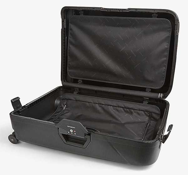 Samsonite Magnum Eco Spinner Fourwheel Recycledplastic Suitcase 81cm