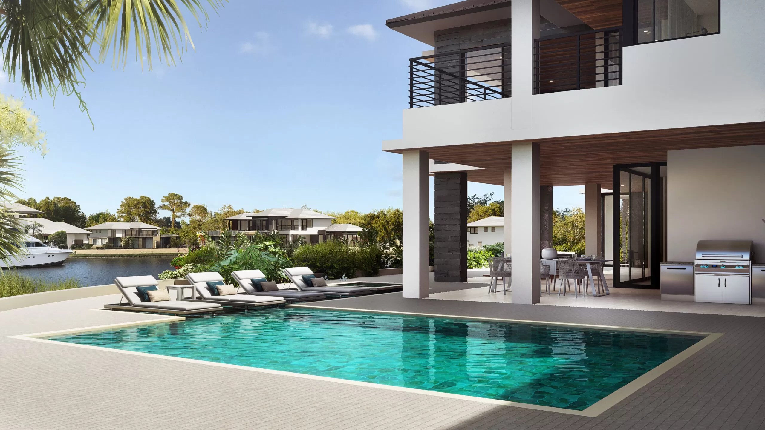 Boca Harbor Custom Borrero Architecture