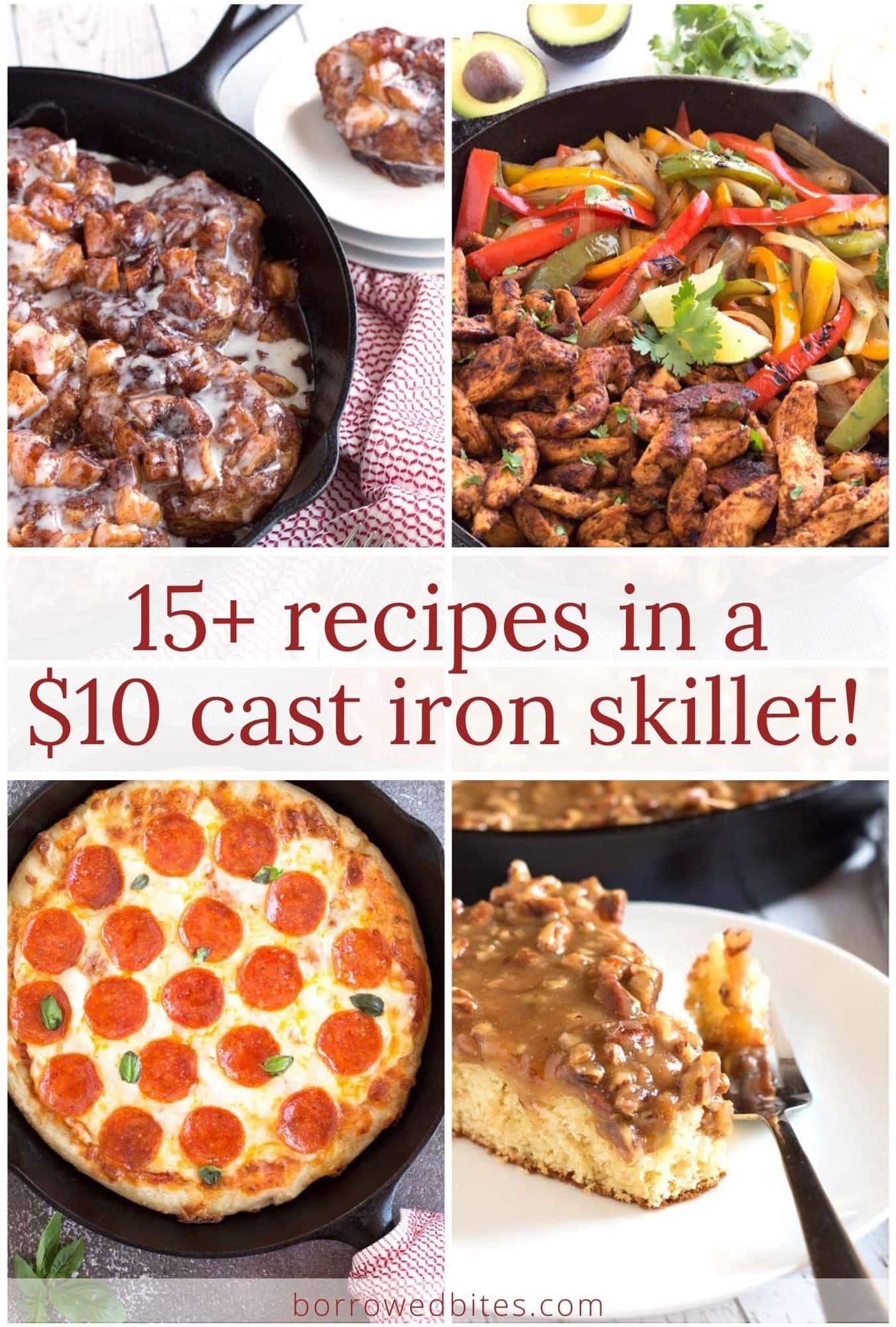 Why you should buy a cast iron skillet + 15 recipes to try Borrowed Bites