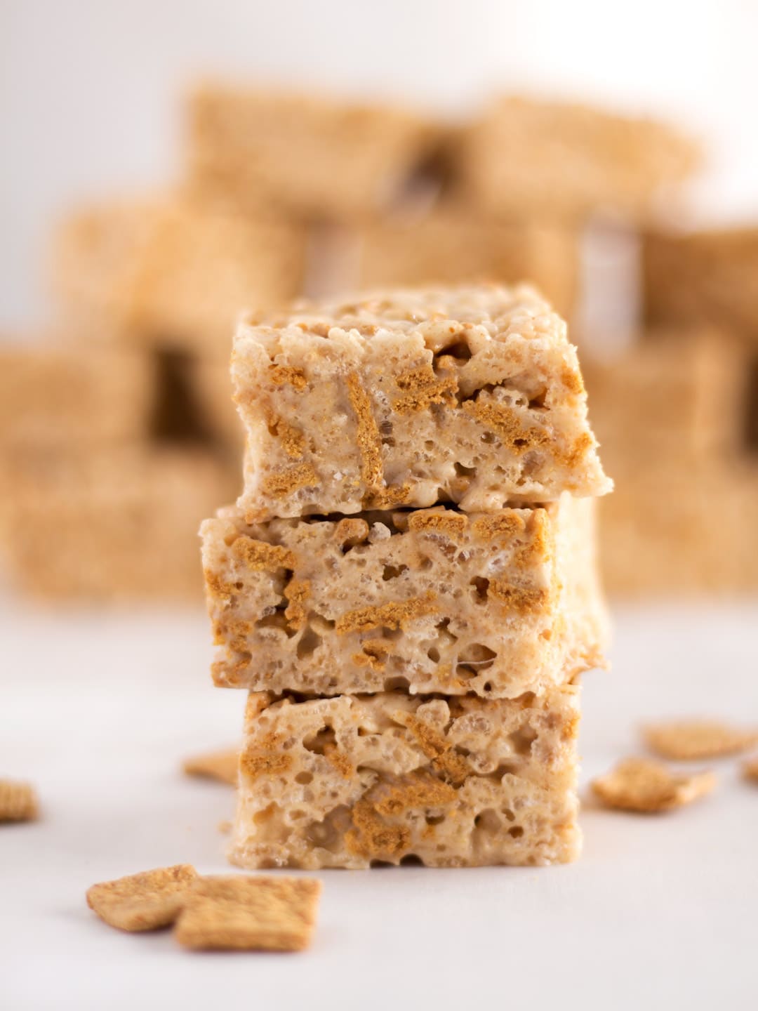 Golden Graham Rice Krispie Treats Borrowed Bites