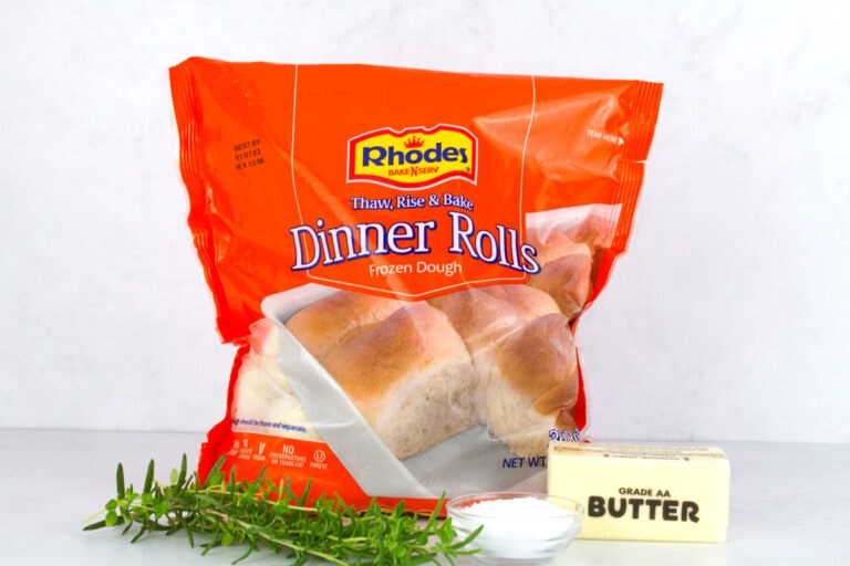 Easiest Rhodes Rolls (Frozen Dinner Rolls w/ Butter and Herbs