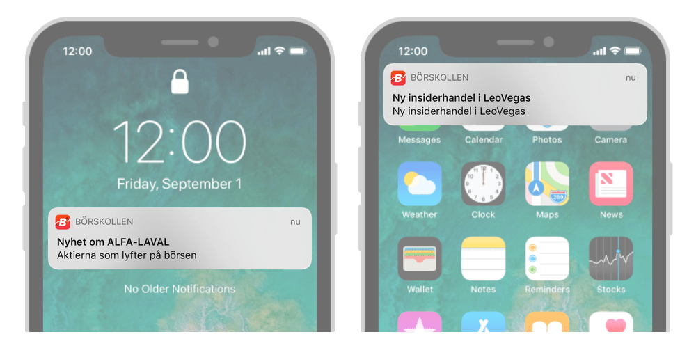 Ladda ner Börskollen appen för både iOS och Android