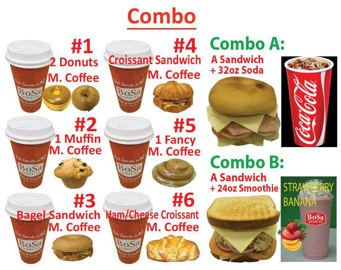 Menu | BoSa Donuts AZ