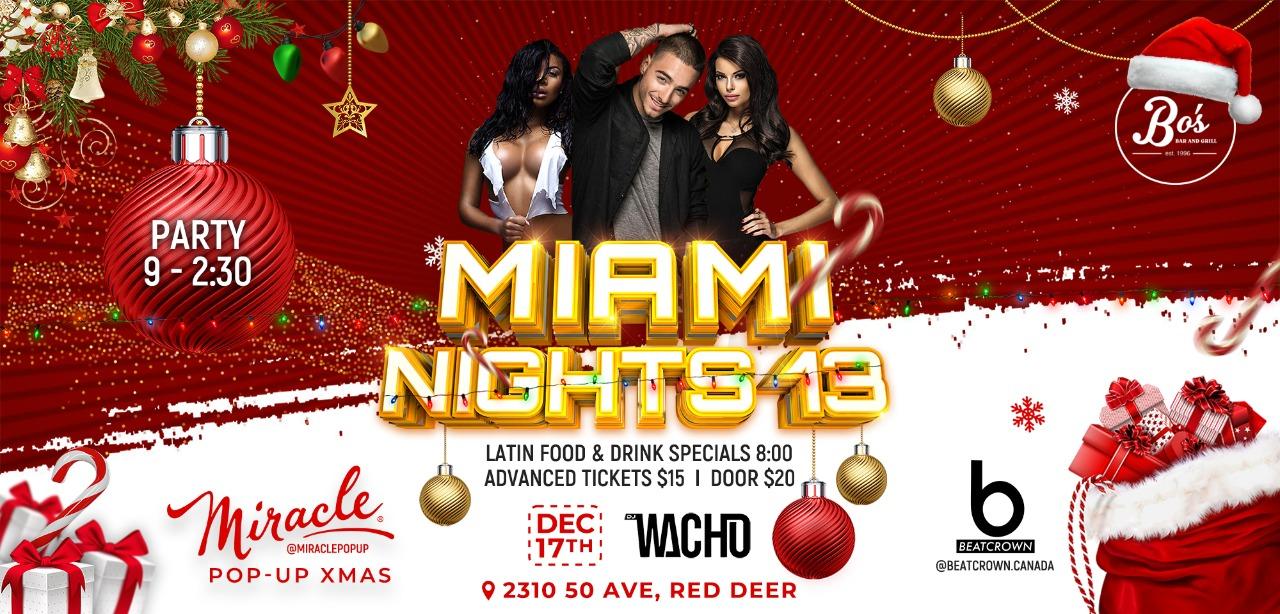 MIRACLE MIAMI NIGHTS vol. XIII Bo's Bar and Stage