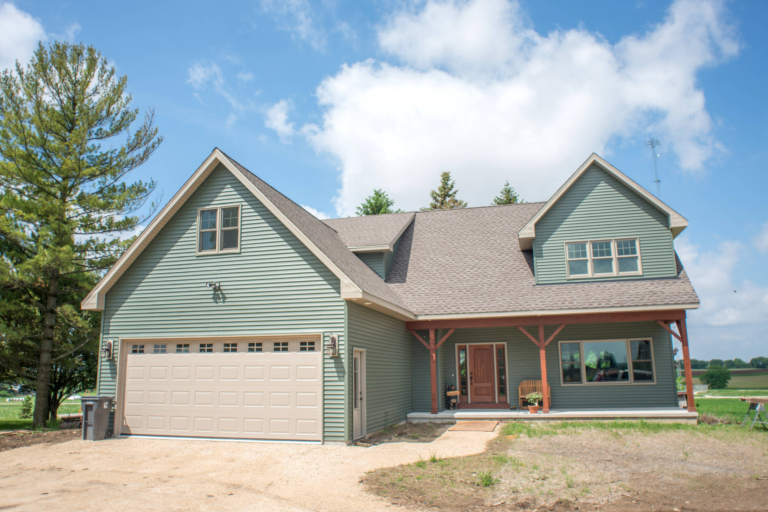 Two Story Loft Custom Home Bosch Construction