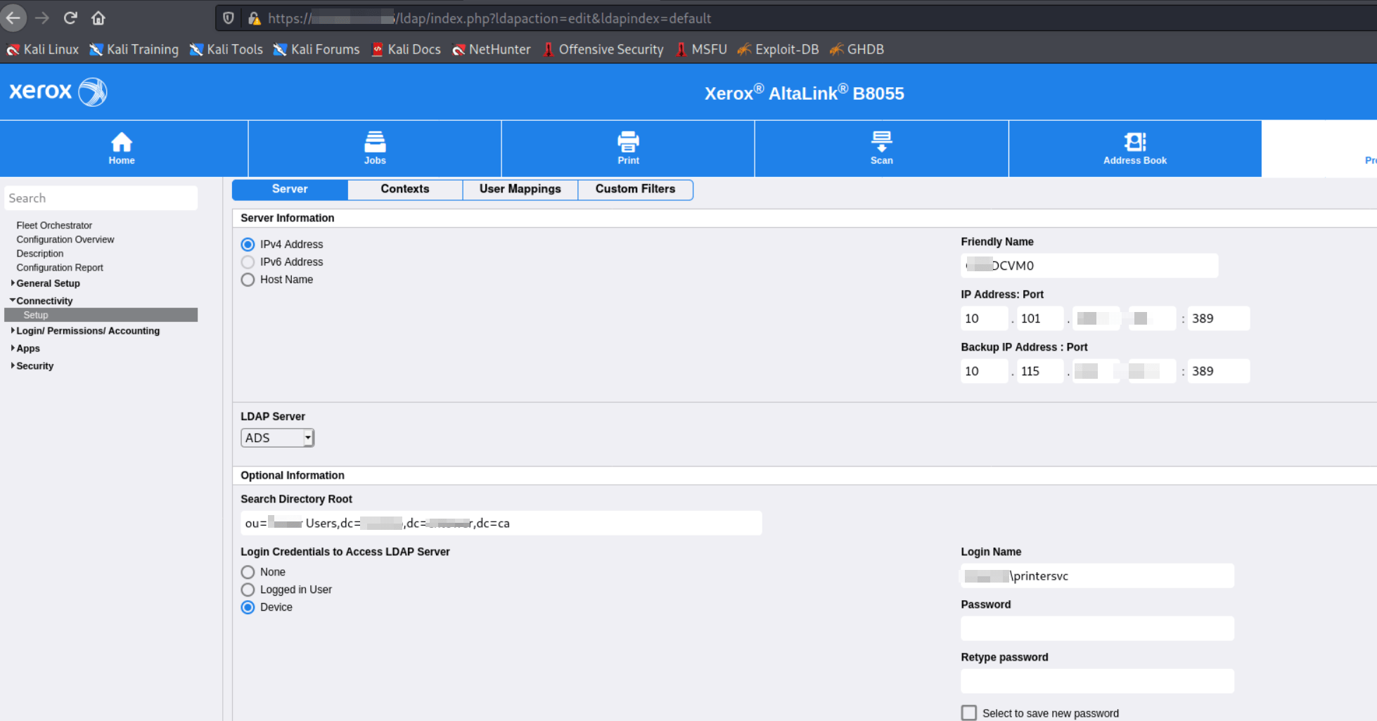 From Default Printer Credentials to Domain Admin