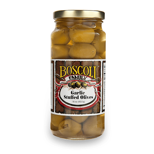 Buy Garlic Stuffed Olives Gourmet Olives Boscoli Foods
