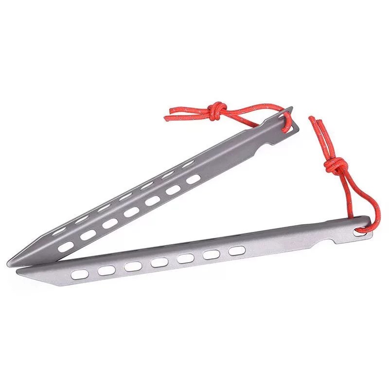 Titanium Tent Pegs Camping V Tent Stakes Bosetitanium