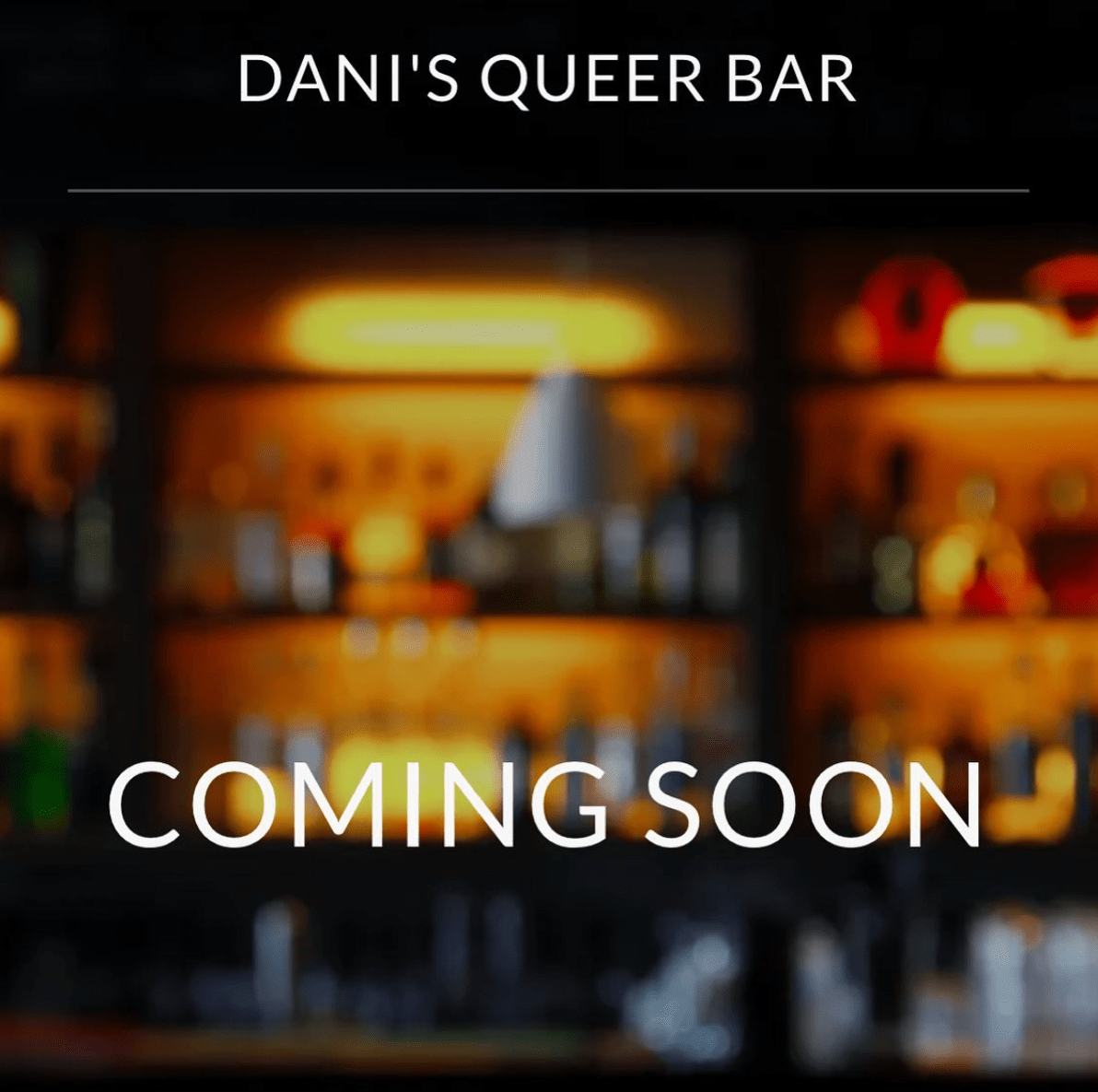 Dani’s Queer Bar announces opening date BosGuy