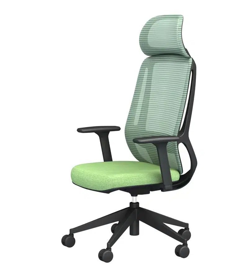 SLN HIGHBACK OFFICE CHAIR APPLE GREEN BOSQ