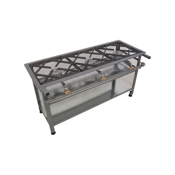 3burner Boiling Table / Gas Stove (Heavy Duty) Boss Catering