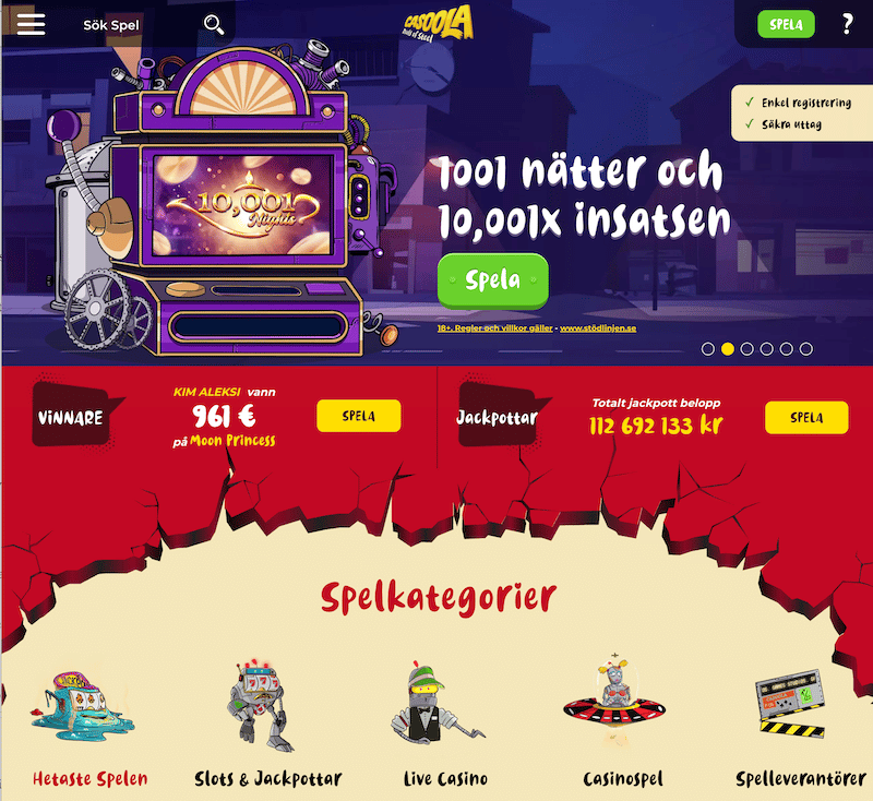 Casoola – Redelige Spillomgivelser og Underholdende Opplevelser i Norge