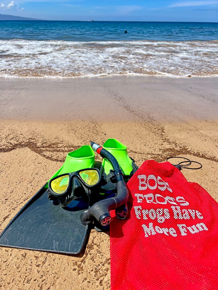 Snorkeling at Ulua Beach Boss Frog's Hawaii