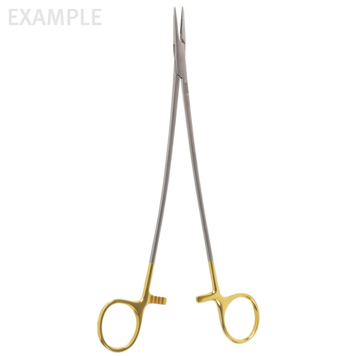 12" Debakey Vascular Needle Holder TC extra light BOSS Surgical