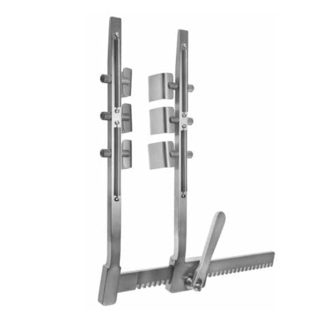 Ankeney Sternal Retractor Blades set of six BOSS Surgical Instruments