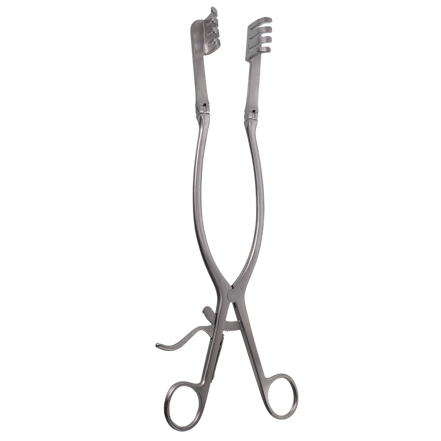Beckman Adson Retractor, 12", 1x1" blnt BOSS Surgical Instruments