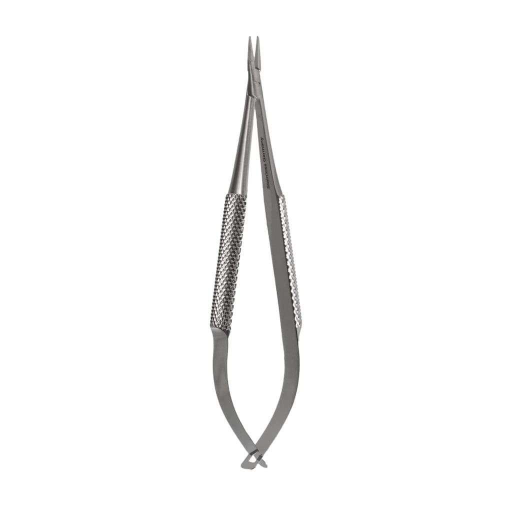 Barraquer Needle Holder delicate 125mm straight w/o lock BOSS